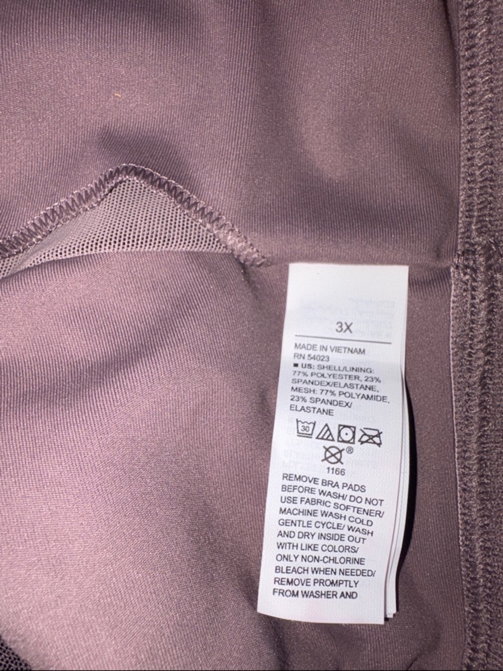 Old Navy Active Powersoft Metallic Cami Tank Top Size 3X NWT - Picture 12 of 13